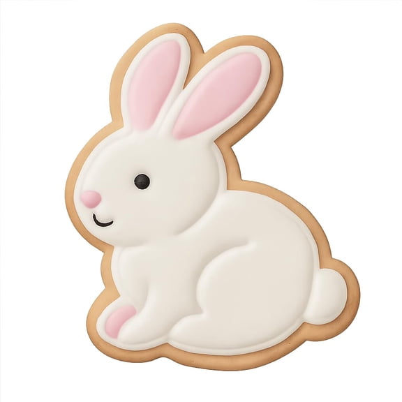 Bunny Cookie Cutter & Stamp - 4x2.8 Fun Kitchen Baking