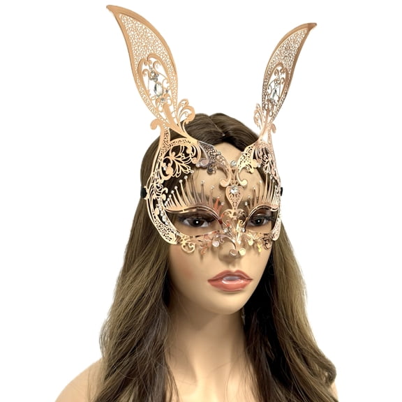 Bunny Costume Masquerade Mask Halloween Mardi Gras Cosplay Wedding Party Ball Masks