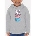 thumbnail image 1 of Bunny Deer Cat Friend Stack Hoodie Toddler -Image by Shutterstock,  4 Toddler, 1 of 4
