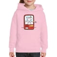 thumbnail image 1 of Bunny Dolls Crane Game Hoodie Juniors -Image by Shutterstock,  Medium, 1 of 4