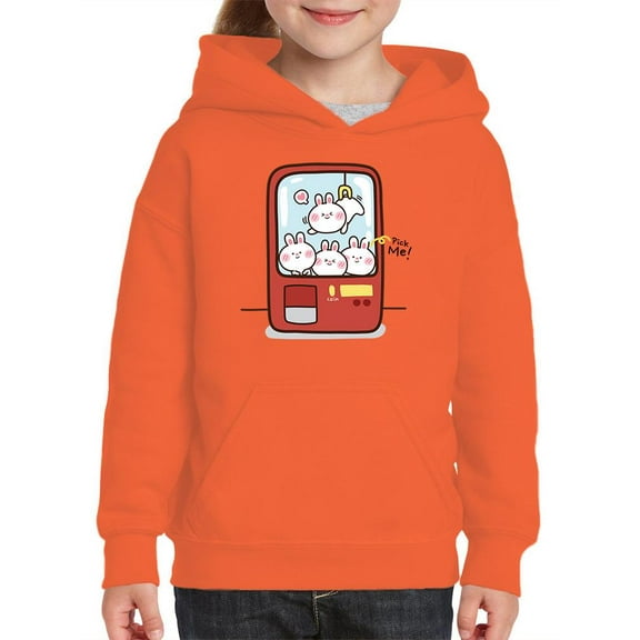 Bunny Dolls Crane Game Hoodie Juniors -Image by Shutterstock,  Small