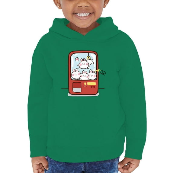 Bunny Dolls Crane Game Hoodie Toddler -Image by Shutterstock, 5 Toddler