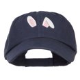 thumbnail image 1 of Bunny Ears Embroidered Low Cap - Navy OSFM, 1 of 5