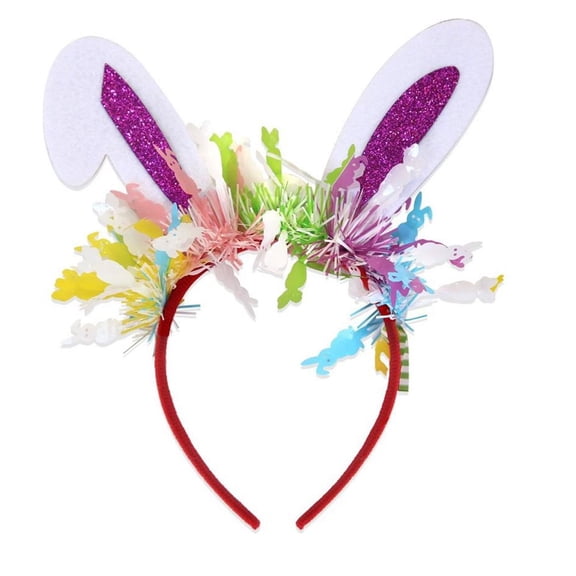 Bunny Ears Headbands Easter Headband for Women Adult Rabbit Ear Happy Easter Hair Accessories Spring Holiday Headwear