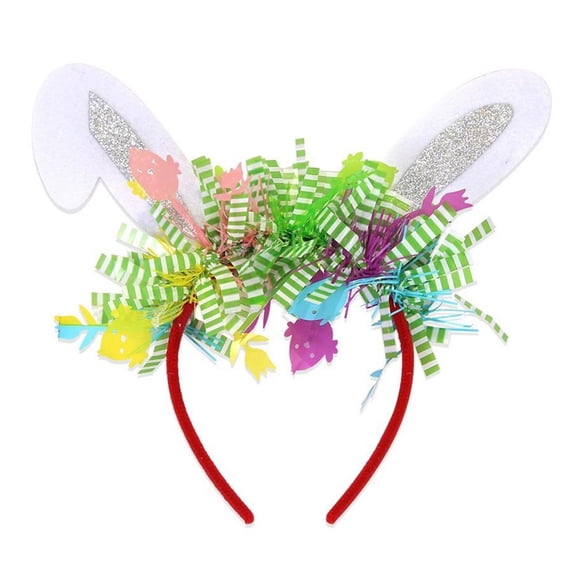 Bunny Ears Headbands Easter Headband for Women Adult Rabbit Ear Happy Easter Hair Accessories Spring Holiday Headwear
