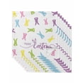 thumbnail image 1 of Bunny Easter Cloth Napkins Set of 8 Reusable Dinner Napkins, Spring Rabbits Modern Art Cocktail Napkin Washable Table Napkins for Wedding/Holiday Party/Baby Shower 20"x20", 1 of 7