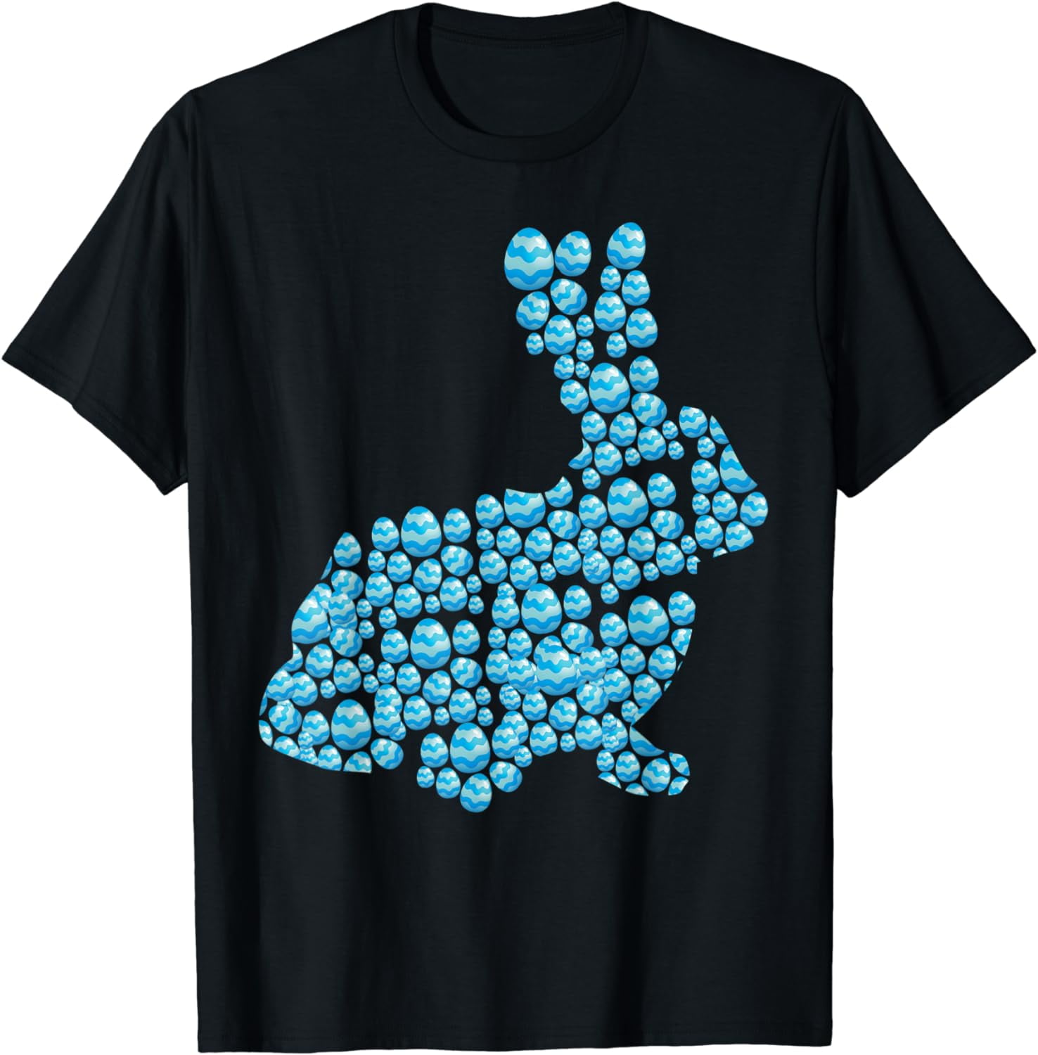 Bunny Easter Egg Pattern Cute Rabbit Boys Girls Kids T-Shirt - Walmart.com