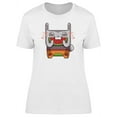 thumbnail image 1 of Bunny Eating A Watermelon Slice T-Shirt Women -Image by Shutterstock, Female Large, 1 of 2