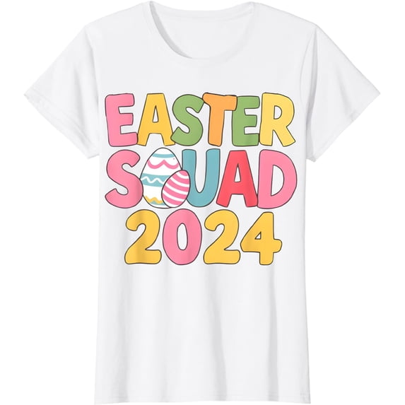 Bunny Egg Hunt Matching Group Easter Squad T-Shirt