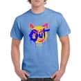 thumbnail image 1 of Bunny Face Off Mind T-Shirt Men -Image by Shutterstock, Male x-Large, 1 of 4