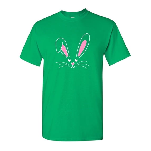 Bunny Face Sarcastic Humor Graphic Novelty Funny T Shirt