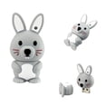 thumbnail image 1 of Bunny Flash Drive - Rabbit 16GB Flash Drive - Bunny Photo Stick - Rabbit Thumb Drive (16 GB, Bunny), 1 of 8