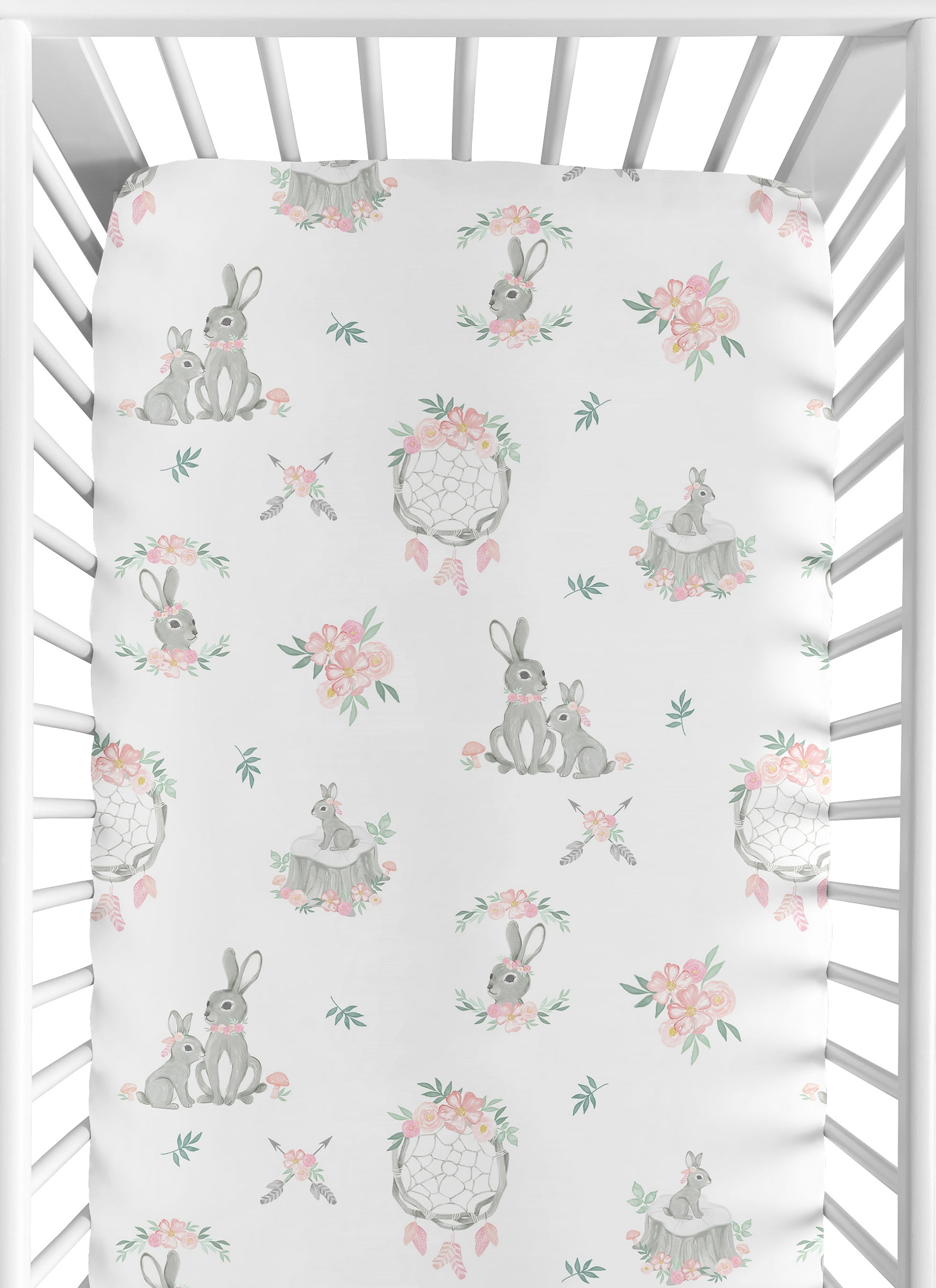 Rabbit crib cheap sheets