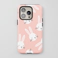 thumbnail image 1 of Bunny For All iPhone Series Protective Phone Case Cute Cartoon Pink, 1 of 7