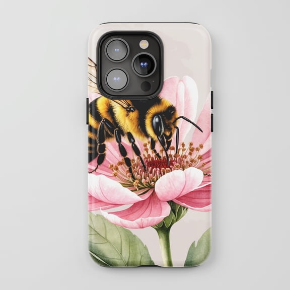 Bunny For All iPhone Series Protective Phone Case Easter Realistic Light Blue