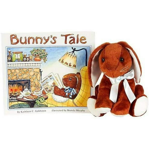 Bunny Gift Set - Plush Bunny Rabbit Stuffed Animal & Bunny's Tale Book
