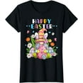 thumbnail image 1 of Bunny Gnome Rabbit Eggs Hunting Happy Easter Day Funny T-Shirt, 1 of 3