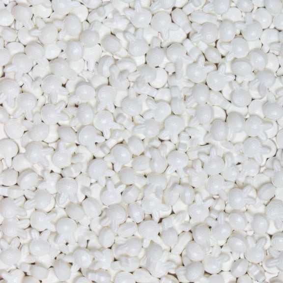 Krazy Sprinkles - Edible Bunny Head Shapes - Bold Cake Decoration, 1/2 Cup