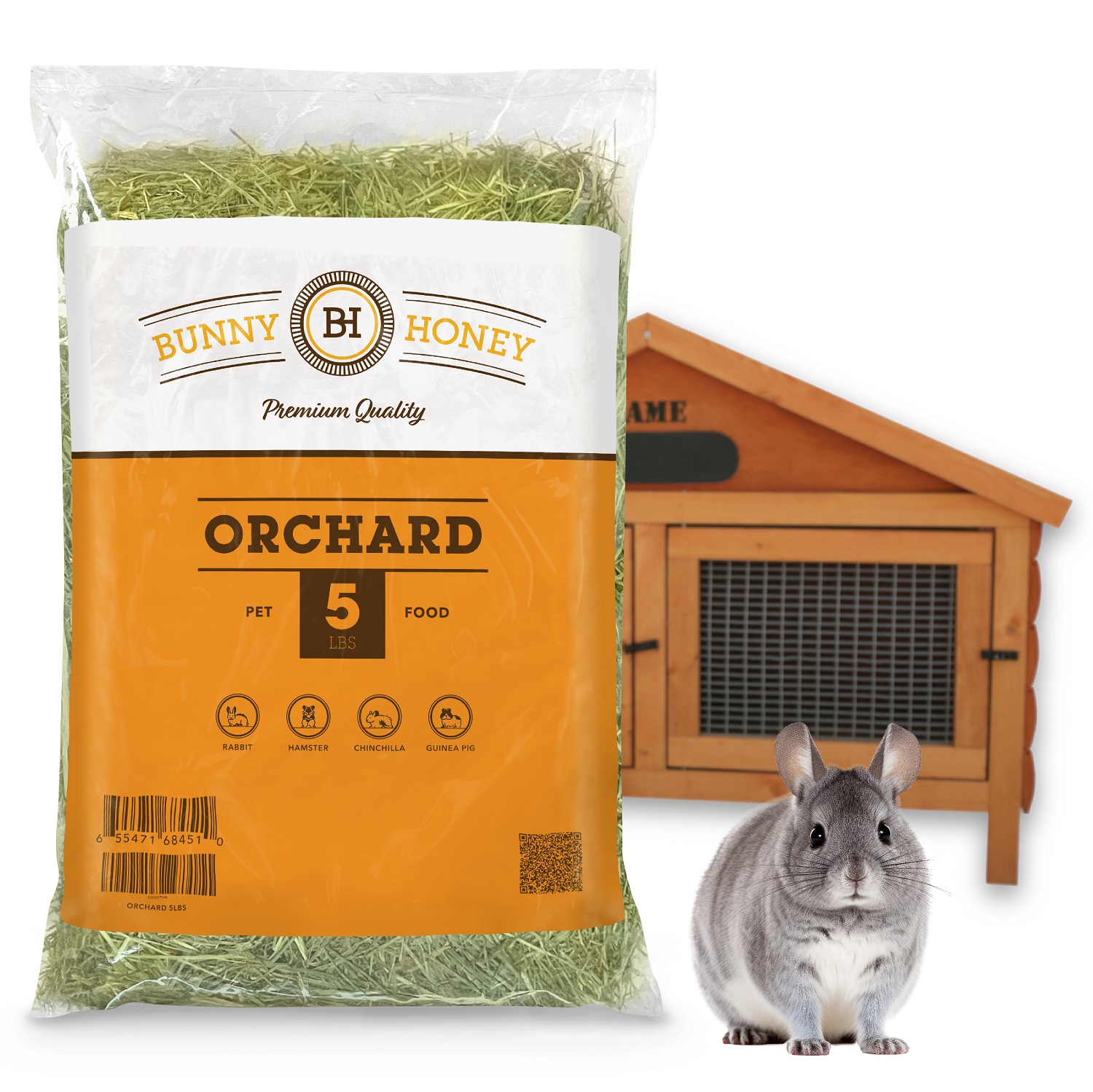 5 Lbs Fresh Alfalfa Hay by Bunny Honey USDA Organic Natural Hay for