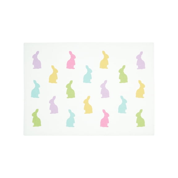 Bunny Hop Single Placemat, 14" x 20"