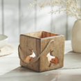 thumbnail image 1 of VHC Brands Bunny Hop Wooden Bunny Cutout Box w/Twine 4.75x5, Spring Decorations, Home and Table Decor, Spring and Easter Figurines, 1 of 4