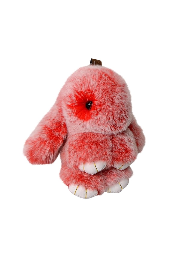 Bunny Keychain, Bunny Keychain with Tin,Bunny Handmade Soft Bunny Keychain for Christmas Gifts, Bags and Keys (Only Bunny Keychain)