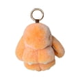 thumbnail image 1 of Bunny Keychain Keychain with Tin, Handmade Soft Bunny PomPom Charms for Easter Birthday Gift, 1 of 7