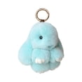 thumbnail image 1 of Bunny Keychain Keychain with Tin, Handmade Soft Bunny PomPom Charms for Easter Birthday Gift, 1 of 7
