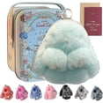 thumbnail image 1 of Bunny Keychain with Tin Box, Soft Plush Keychain Charm – Gift and Stylish Bag Accessory for Girls and Women, Cute Plush Bunny Keyring for Purses and Backpacks, 1 of 7