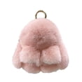 thumbnail image 1 of Bunny Keychain with Tin - 5.8" Handmade Soft Plush Rabbit Charm, 20 Colors, Cute Gifts for Women & Teens, 1 of 6
