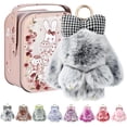 thumbnail image 1 of Bunny Keychain with Tin Box, Cute Keychain Gift, Soft Bunny Keychain Accessories for Women, 1 of 13