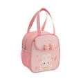 thumbnail image 1 of Bunny Large Capacity Portable Lunch Box Bag, Student Thermal Insulation Lunch Bag, Thickened Aluminum Foil Meal Bag, 1 of 3