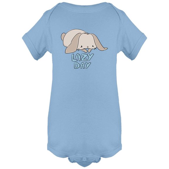 Bunny Lazy Day Bodysuit Infant -Image by Shutterstock,  24 Months