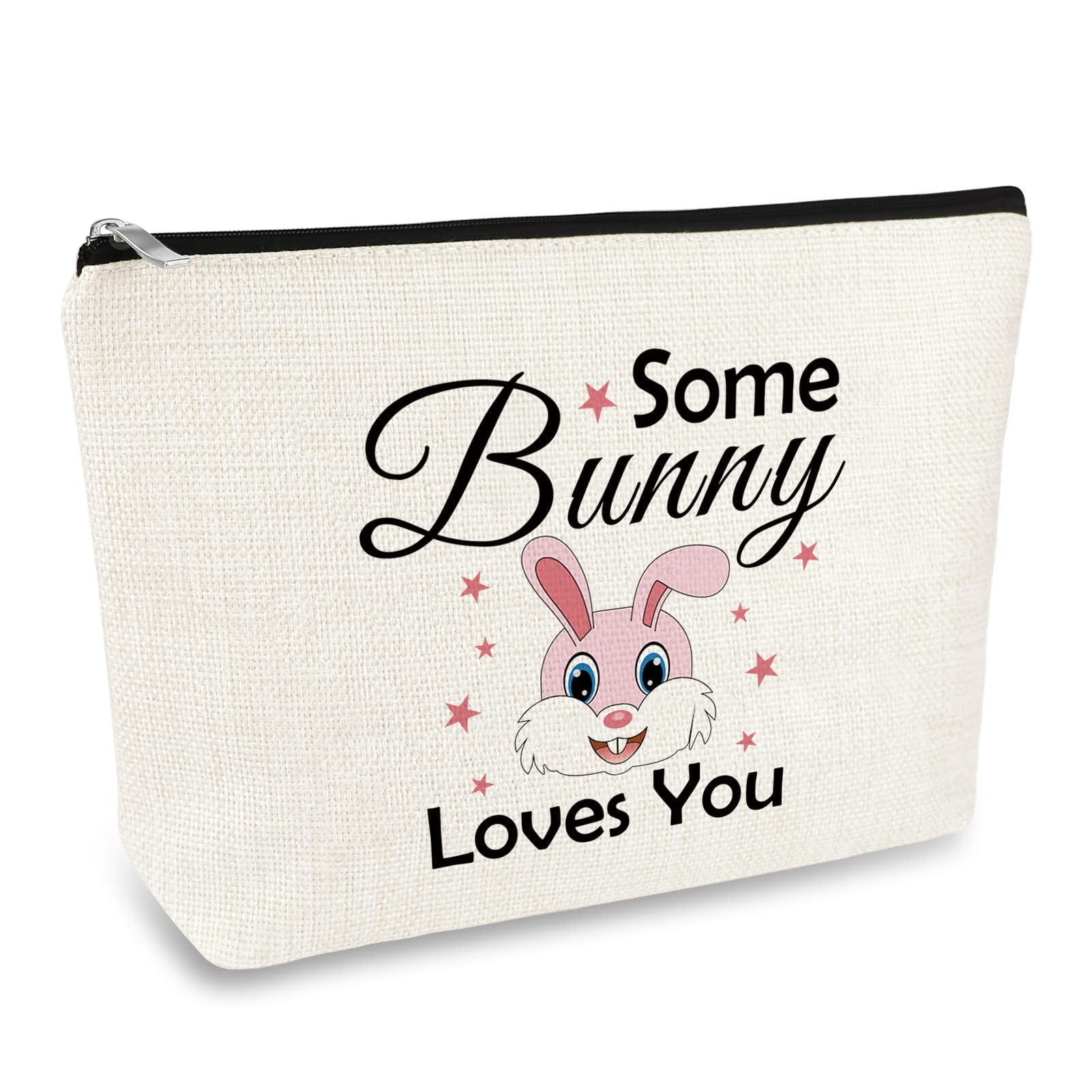 Bunny Lover Gifts Makeup Bag Rabbit Gift for Women Rabbit Lover Gift