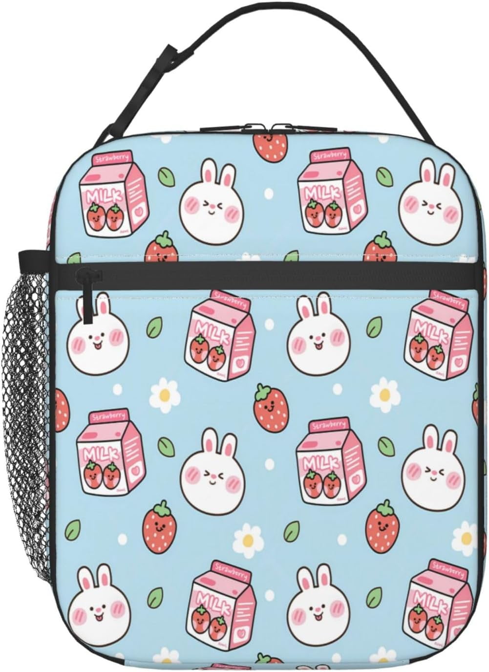 Bunny Milk Lunch Box Insulated Rabbit Lunch Bag for Women Men Reusable ...