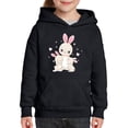 thumbnail image 1 of Bunny Mom And Babies Hoodie Juniors -Image by Shutterstock,  x-Large, 1 of 4