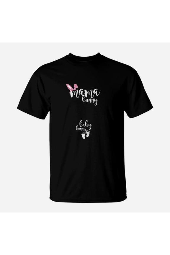 Bunny Mom Gift Mama Bunny Baby Bunny Easter TShirt