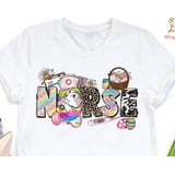 Bunny Nurse TShirt Nurse Crew Tees Easter Nursing Gifts - Walmart.com