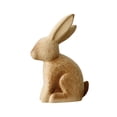 thumbnail image 1 of Bunny Ornaments DIY Painting Unfinished Bunny Rabbit Figurines for Spring Party Tabletop Decoration and Crafts - Midume 18cm, 1 of 5