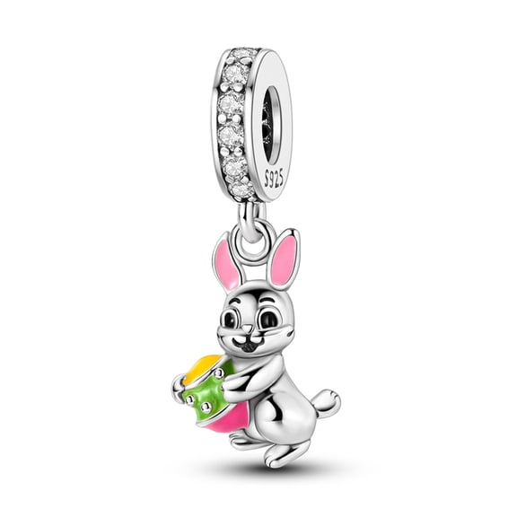 Bunny Pendant Charm, Compatible with Most Bracelet, Charm for Bracelet