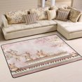 thumbnail image 1 of Bunny Piano Play Soft Polyester Area Rug 36''x24'', Non Slip, Memory Foam, Water Absorbent, 1 of 7