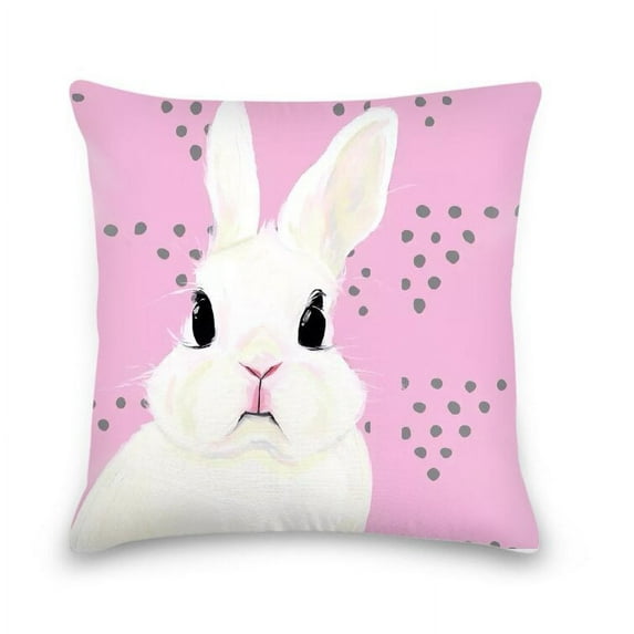 Bunny Pink Pillow