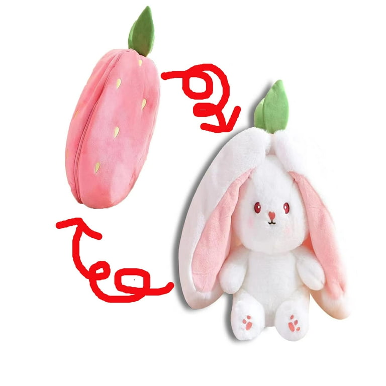 Cute Bunny Pillows Plush Toys Stuffed Animal Rabbit Dolls Soft