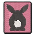 thumbnail image 1 of Bunny Rabbit Butt from Behind with Legs Easter Applique Multi-Color Embroidered Iron-On Patch - 2.5 Inch Small, 1 of 5