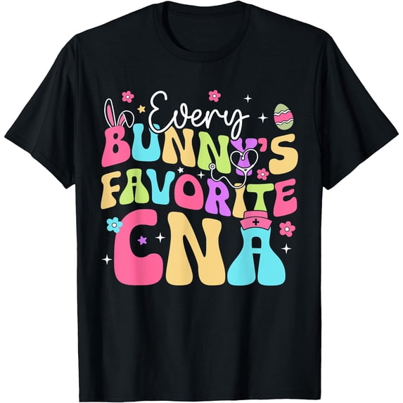 Bunny Rabbit Favorite Cna Nursing Days Assistant T-Shirt , Vintage T ...