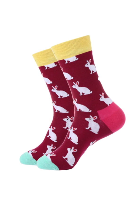 Bunny Rabbit Socks from the Sock Panda (Adult Medium - Women's Shoe Sizes 5-10)