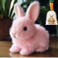 thumbnail image 1 of Bunny - Realistic Bunny Toy, Bunby - My Realistic Bunny Toy for Kids (Pink), 1 of 6