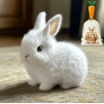 thumbnail image 1 of Bunny - Realistic Bunny Toy, Bunby - My Realistic Bunny Toy for Kids (White), 1 of 7