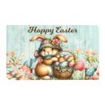 thumbnail image 1 of Bunny Rug,Easter Bathroom Rug,Easter Rug,Easter Bath Rugs,Farmhouse Bath Mats Decorations,Easter Bathroom Decor,Easter Room Decor,Easter Egg Bunny Bath Rugs,Rug for Easter,Egg Rug,1PC,47.2"x31.5", 1 of 6