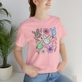 thumbnail image 1 of Bunny Short Sleeve Tee, Easter T-shirts, Easter Bunny Tee, Easter Gifts, 1 of 5